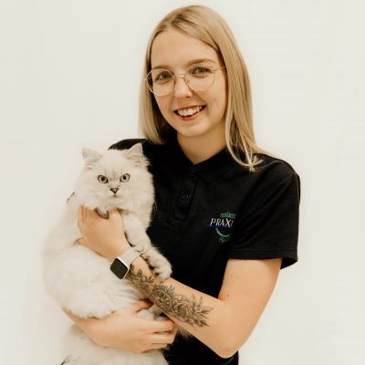 In Ausbildung zur Tiermedizinischen Fachangestellten seit 2021
In unserer Praxis seit September 2023